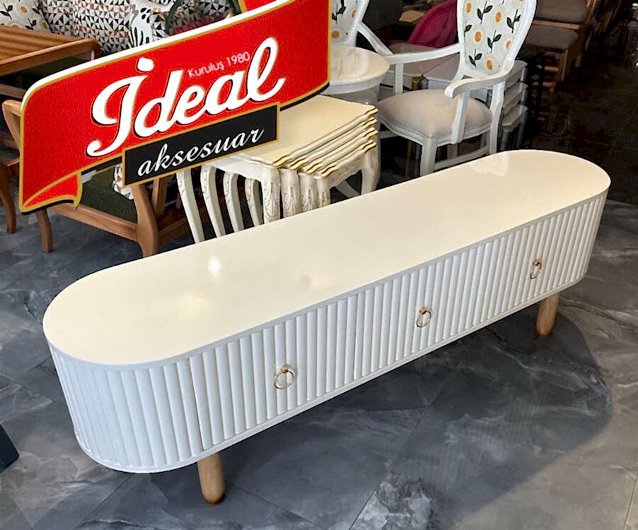 Oval TV Sehpası 2