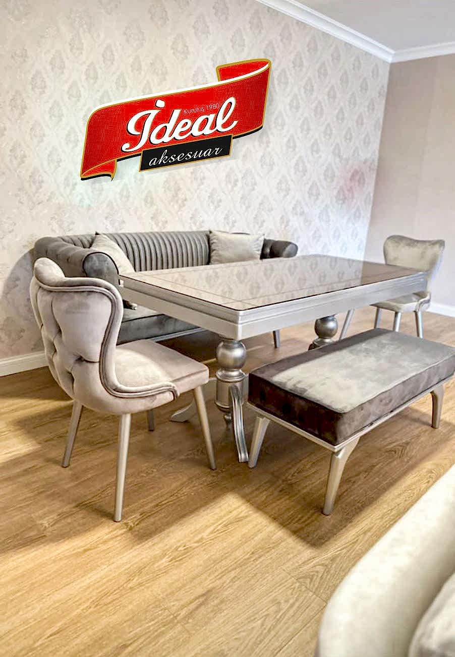 Relax Gümüş Bank Takımı